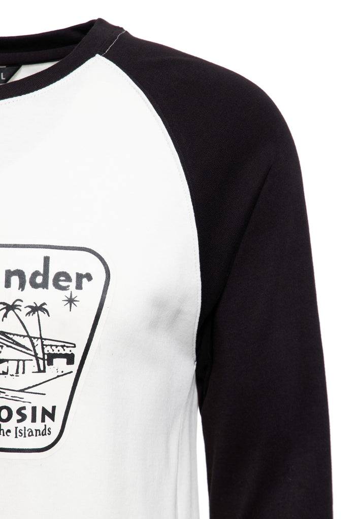 Queen Kerosin Langarmshirt «The Islander» 50% Rabatt mit kostenlosem Versand