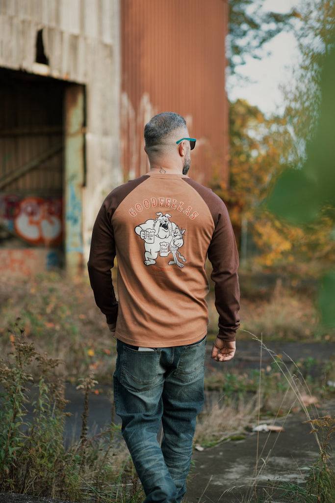 Queen Kerosin Langarmshirt «Good Fellas» Clearance-Verkauf