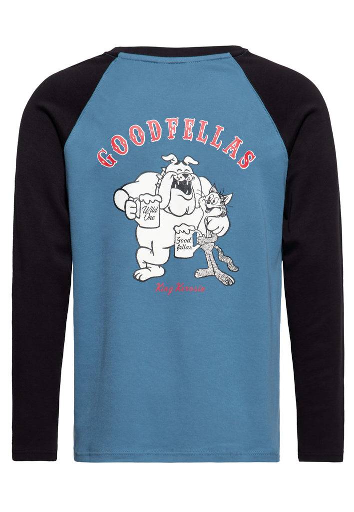 Queen Kerosin Langarmshirt «Good Fellas» Clearance-Verkauf