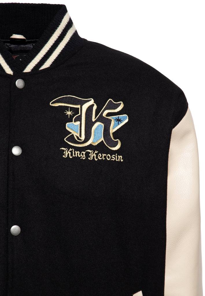 Queen Kerosin College-Jacke «Detroit» Kostenloser Versand international