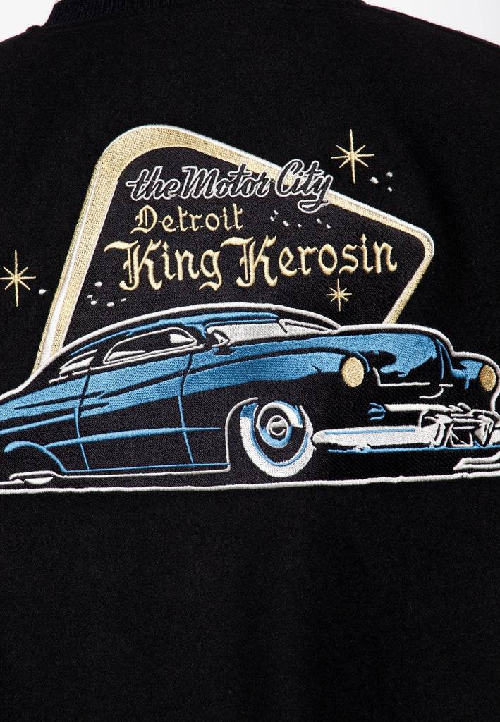 Queen Kerosin College-Jacke «Detroit» Kostenloser Versand international