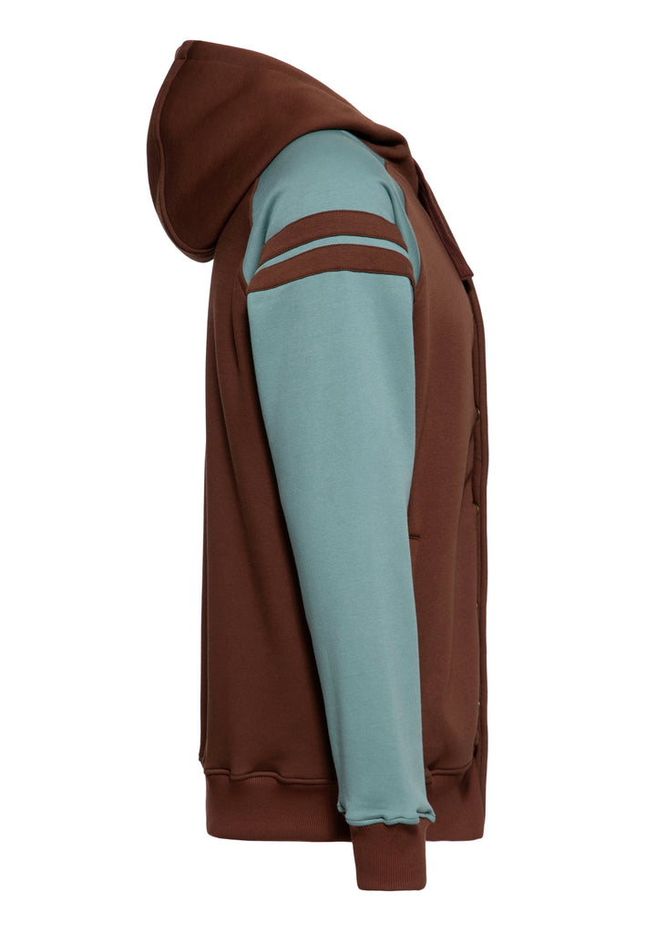Queen Kerosin Kapuzen-Sweatjacke «Long Beach» Fabrikladen