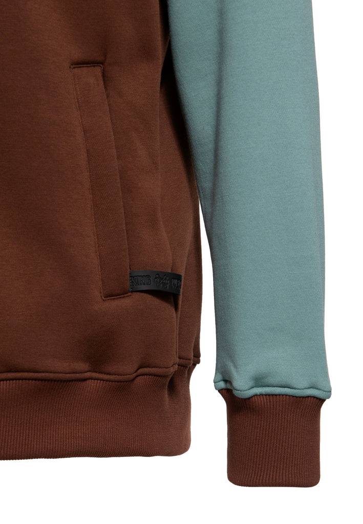 Queen Kerosin Kapuzen-Sweatjacke «Long Beach» Fabrikladen