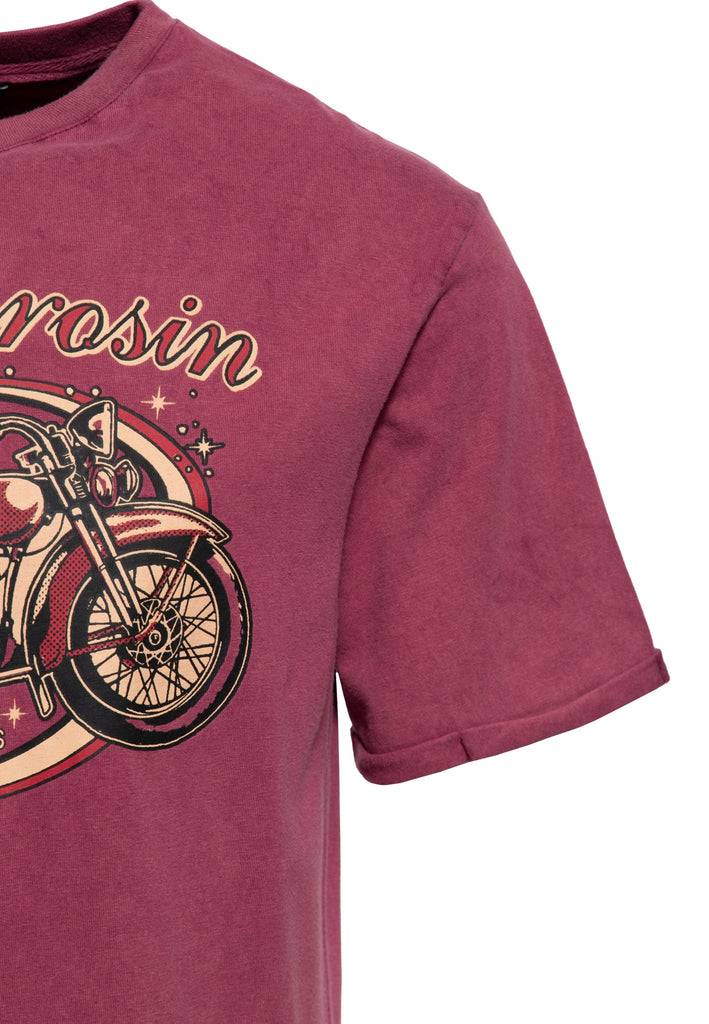 Queen Kerosin Print T-Shirt «Bobber» Outlet