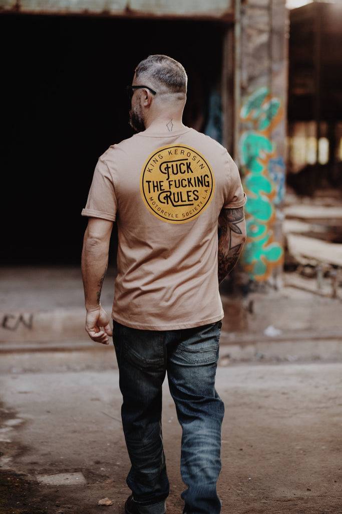 Queen Kerosin T-Shirt «Fuck The Fucking Rules» Angebote