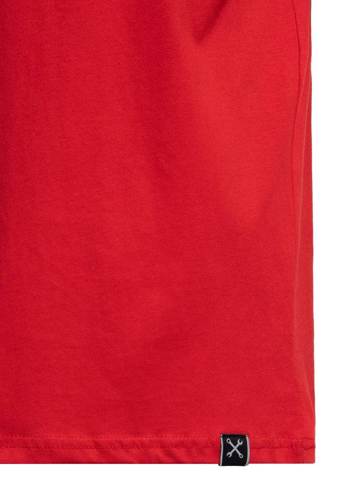 Queen Kerosin Print T-Shirt «Edsel» Hotsell