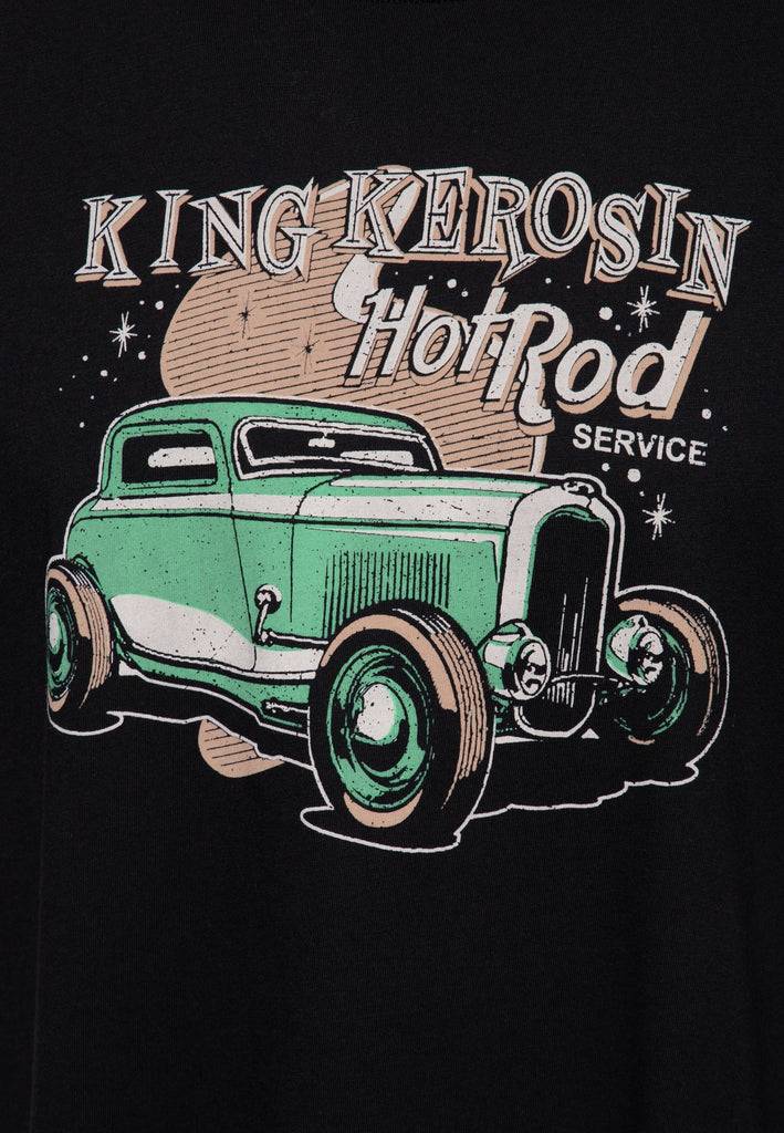 Queen Kerosin T-Shirt «Hotrod Service» Schlussverkauf