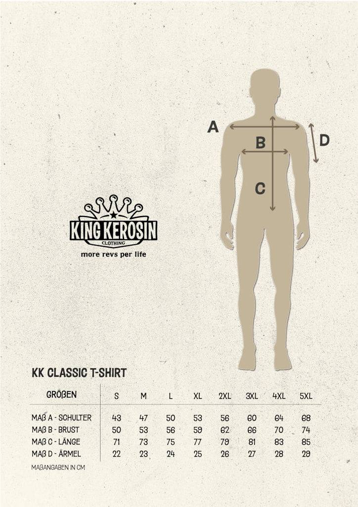 Queen Kerosin Print T-Shirt «California Motor State» Meist gekauft