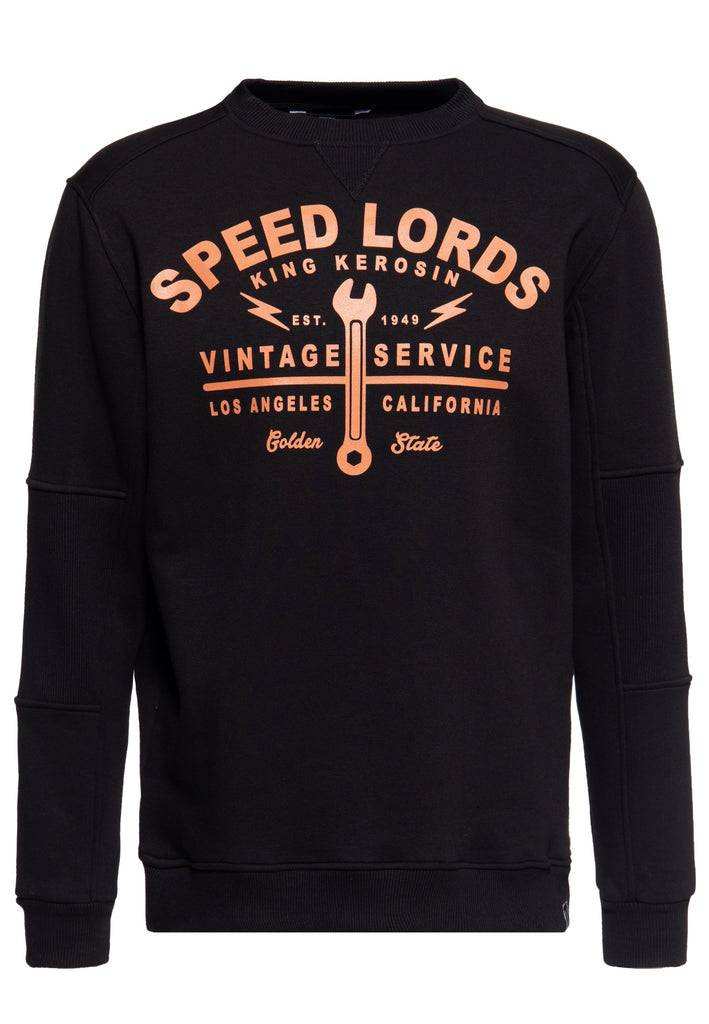 Queen Kerosin Pullover «Speed Lords 1949» Sonderangebot