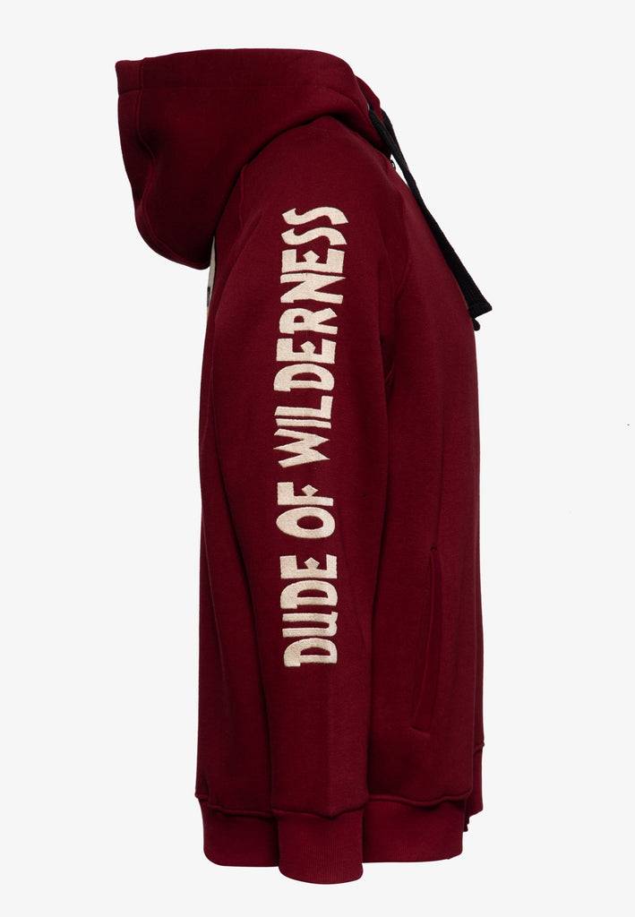 Queen Kerosin Sweatjacke «Dude Of Wilderness» Begrenztes Angebot