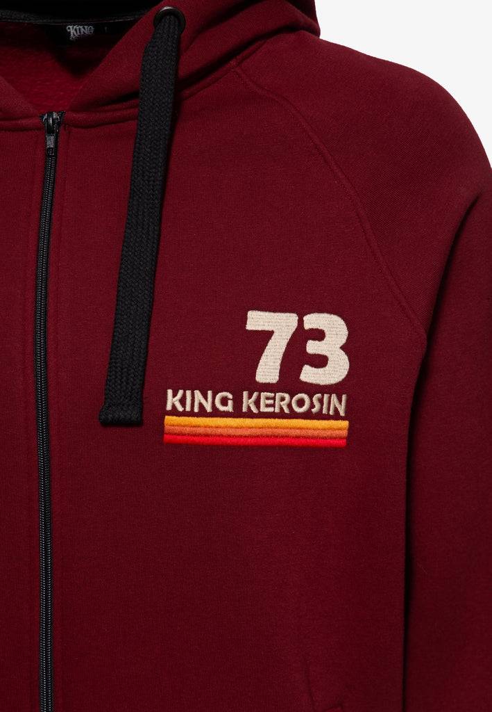 Queen Kerosin Sweatjacke «Dude Of Wilderness» Begrenztes Angebot