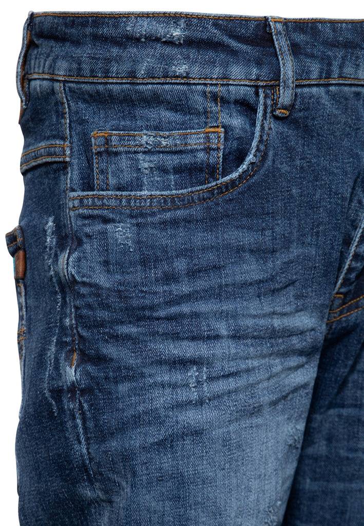 Queen Kerosin 5-Pocket Jeans «Robin» Vatertagsangebot