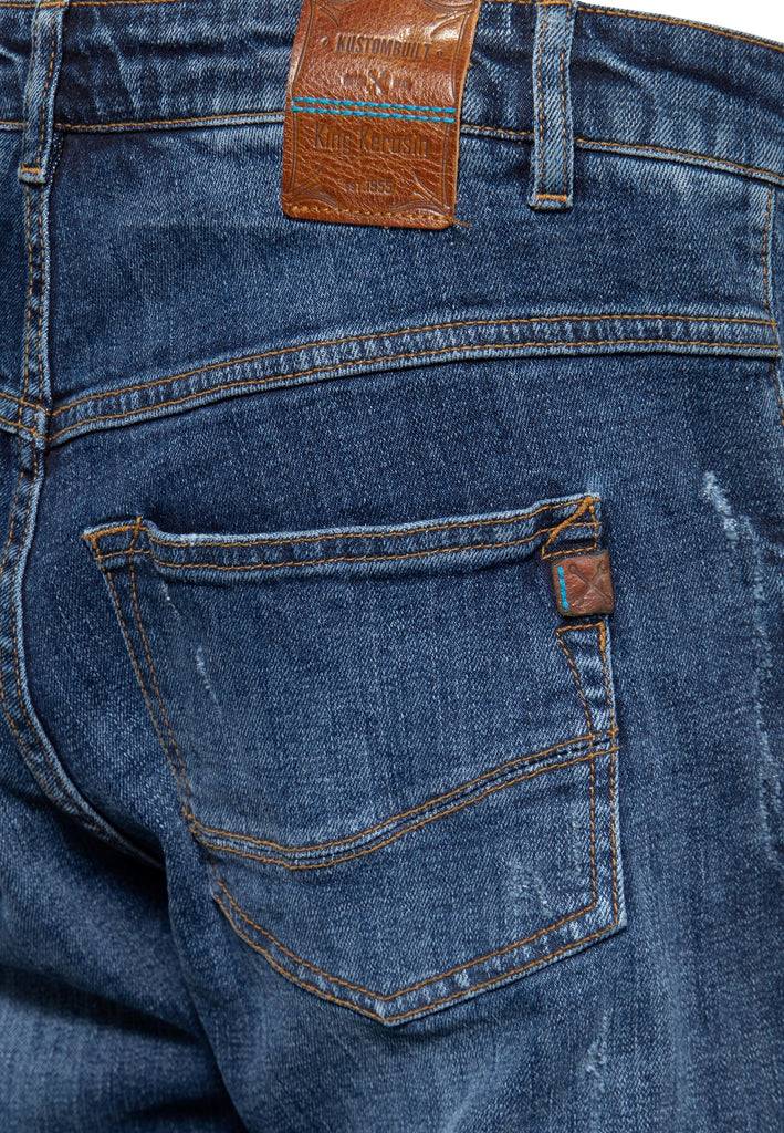Queen Kerosin 5-Pocket Jeans «Robin» Vatertagsangebot
