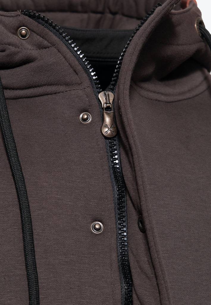 Queen Kerosin Outdoor Sweatjacke «K.K. Adventure Gear» Lagerräumung