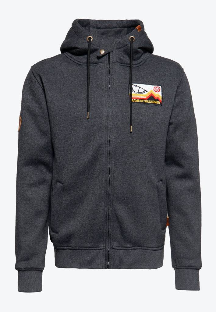 Queen Kerosin Outdoor Sweatjacke «K.K. Adventure Gear - Frame of Wilderness» Top Angebot