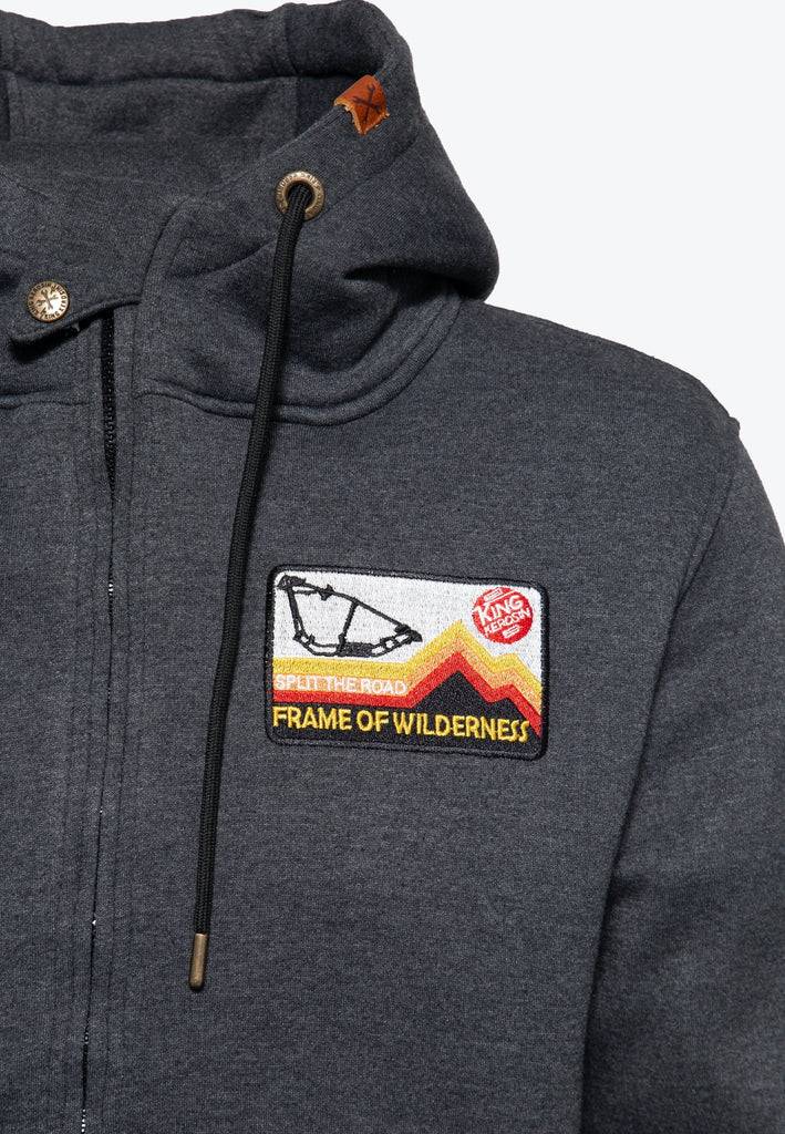 Queen Kerosin Outdoor Sweatjacke «K.K. Adventure Gear - Frame of Wilderness» Top Angebot