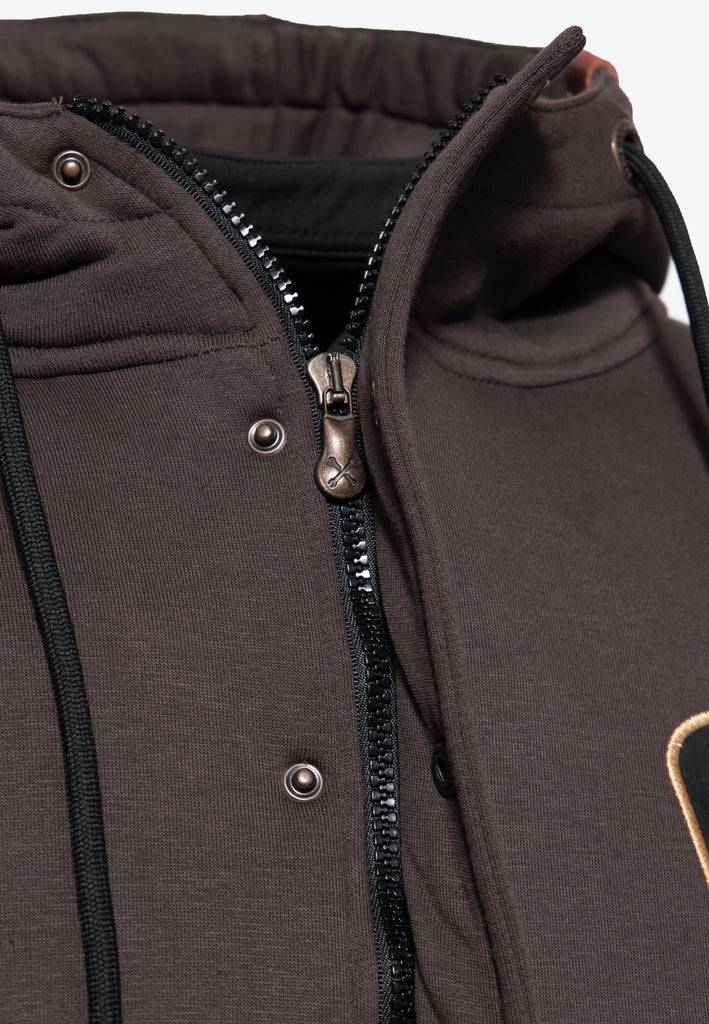 Queen Kerosin Outdoor Sweatjacke «KK Adventure Gear - Detroit Motor Service» Neueste Mode