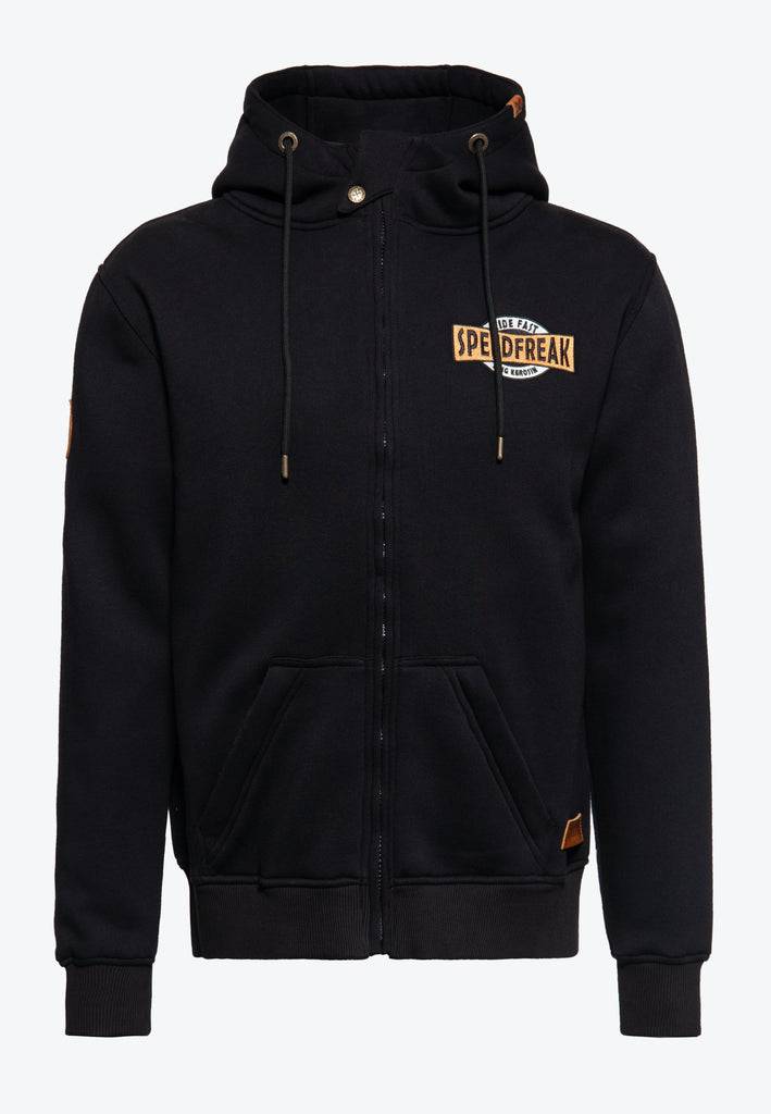 Queen Kerosin Outdoor Sweatjacke «K.K. Adventure Gear - Speedfreak» Exklusive Angebote