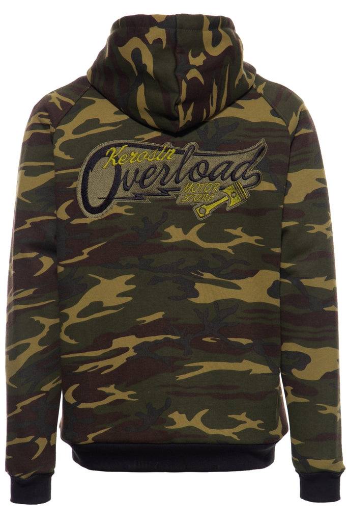 Queen Kerosin Sweatjacke mit separatem Softshell-Innenfutter «Kerosin Overload» Neuheiten