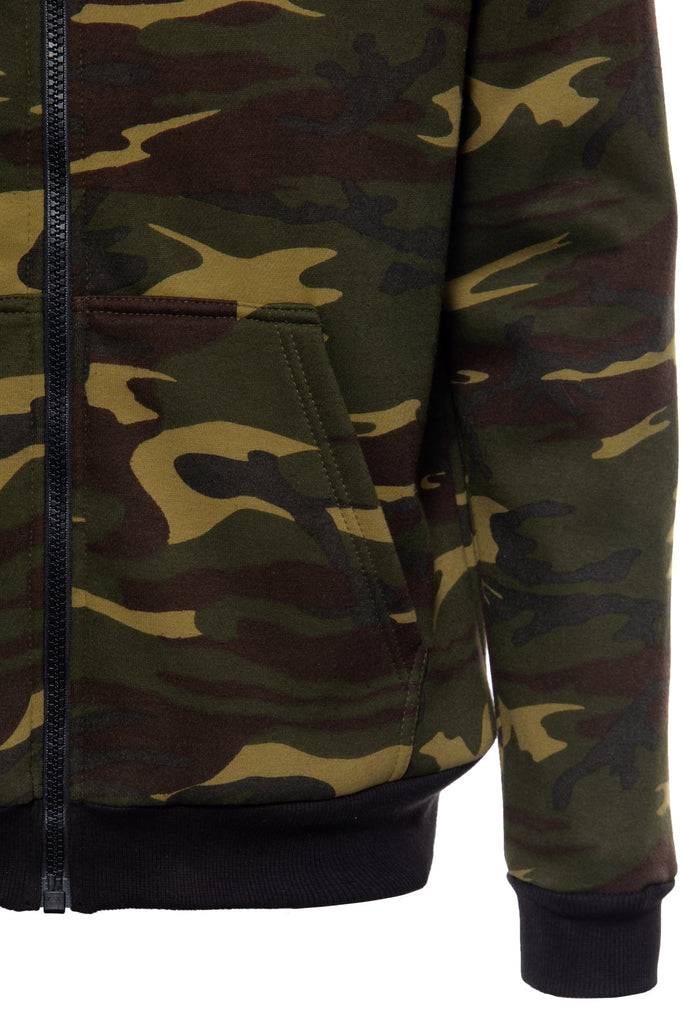 Queen Kerosin Sweatjacke mit separatem Softshell-Innenfutter «Kerosin Overload» Neuheiten