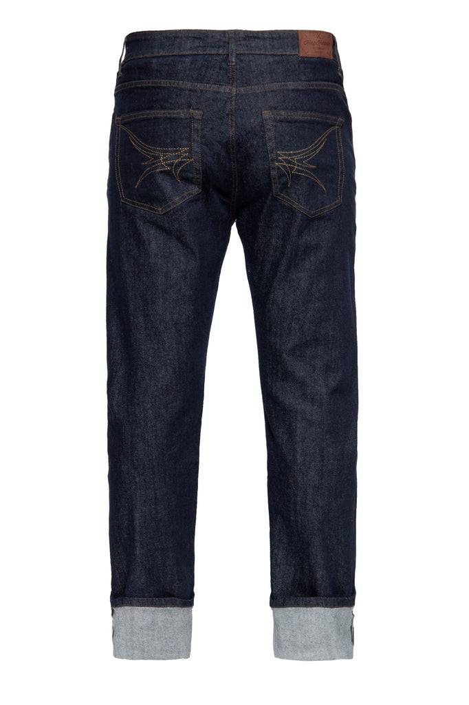 Queen Kerosin Selvedge Jeans mit Stretch «Robin Selvedge» Bestseller