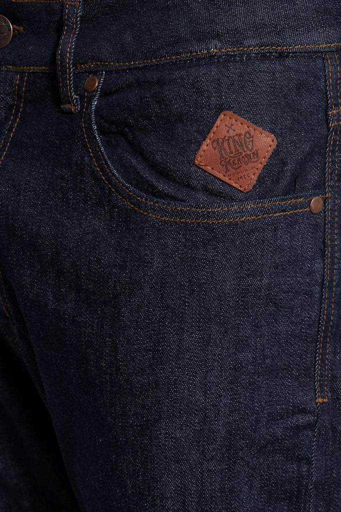Queen Kerosin Selvedge Jeans mit Stretch «Robin Selvedge» Bestseller