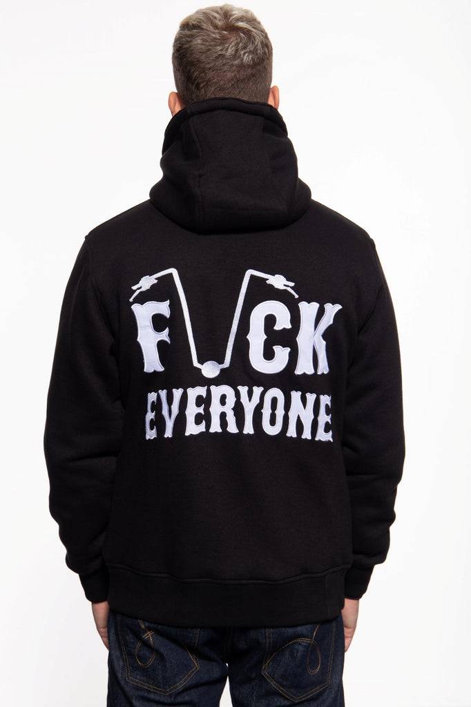 Queen Kerosin Sweatjacke «Fuck Everyone» Tägliche Deals