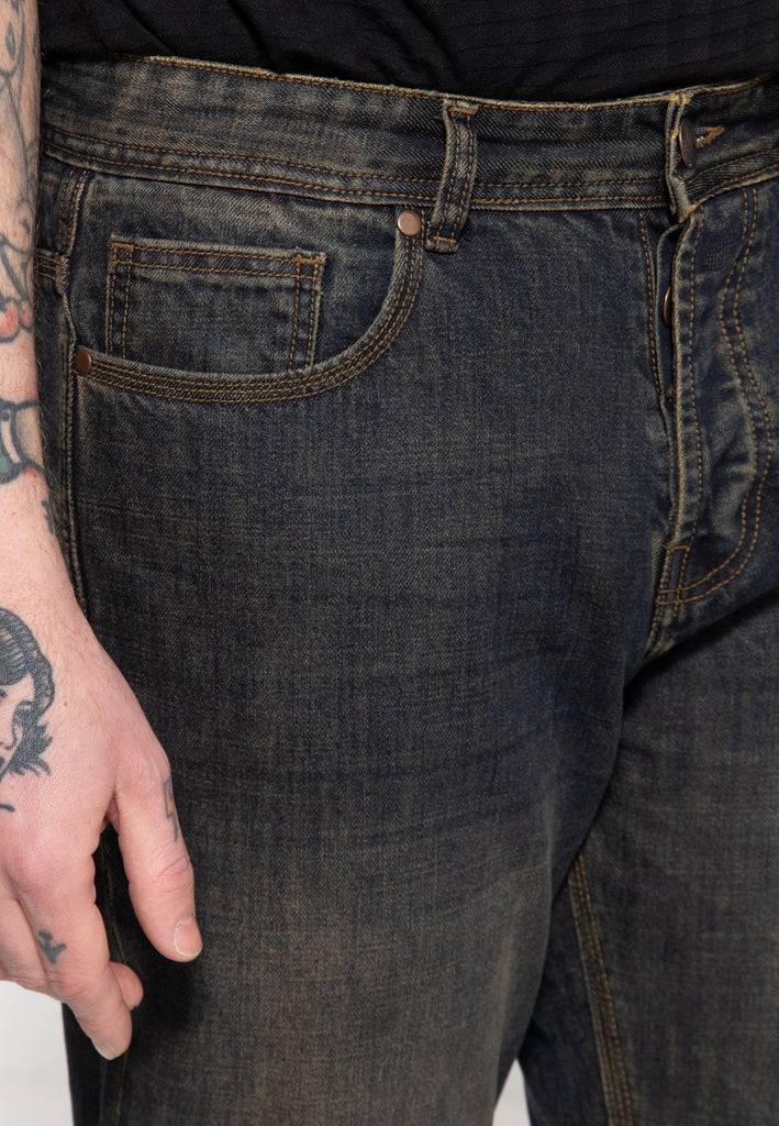 Queen Kerosin 5-Pocket Jeans Tint Wash «Scott» Wochenangebot