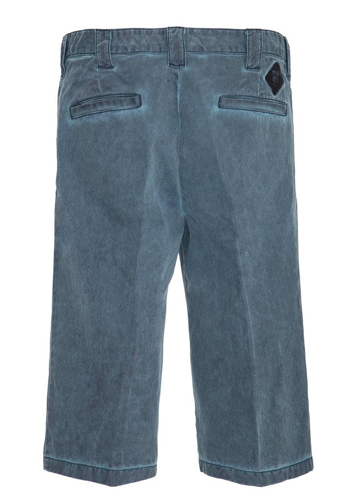 Queen Kerosin Workwear Shorts in Oil-Washed Optik «Garage Wear» Letzte 3 Tage