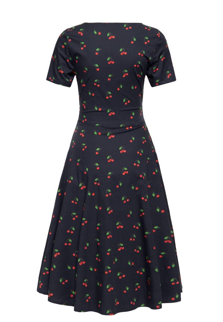 Queen Kerosin Swingkleid «Cherry» Zeitbegrenzte Promotion