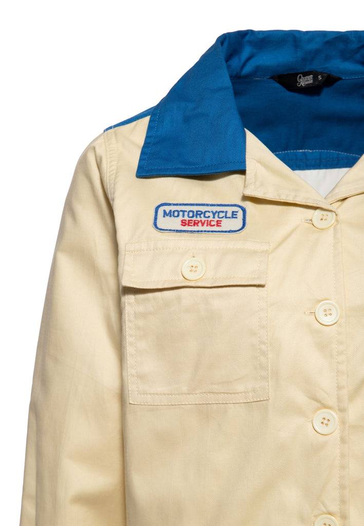 Queen Kerosin Workwear Jacke «Faster Then The Wind» Bis zu 55% Rabatt