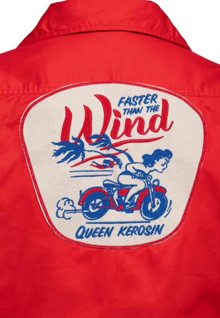 Queen Kerosin Workwear Jacke «Faster Then The Wind» Discount Store für neue Produkte