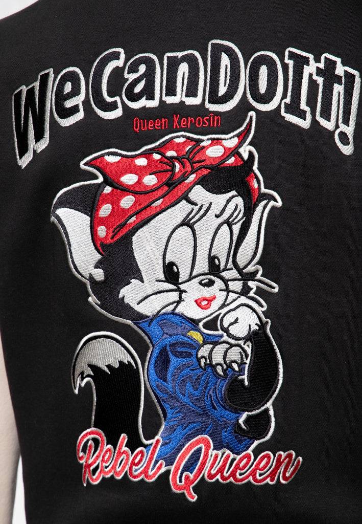 Queen Kerosin College Jacke «We Can Do It!» Fabrik Onlineshop