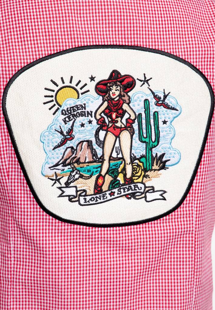 Queen Kerosin Bluse «Lone Star» Fabrikpreis