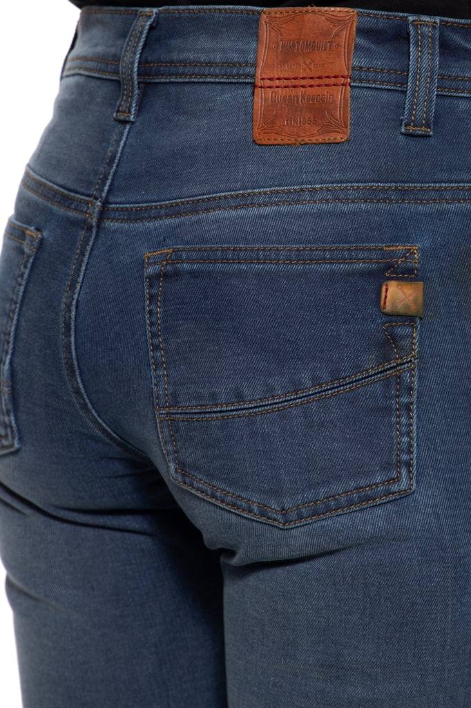 Queen Kerosin Motorradjeans «Kustombuilt» Exklusivangebot