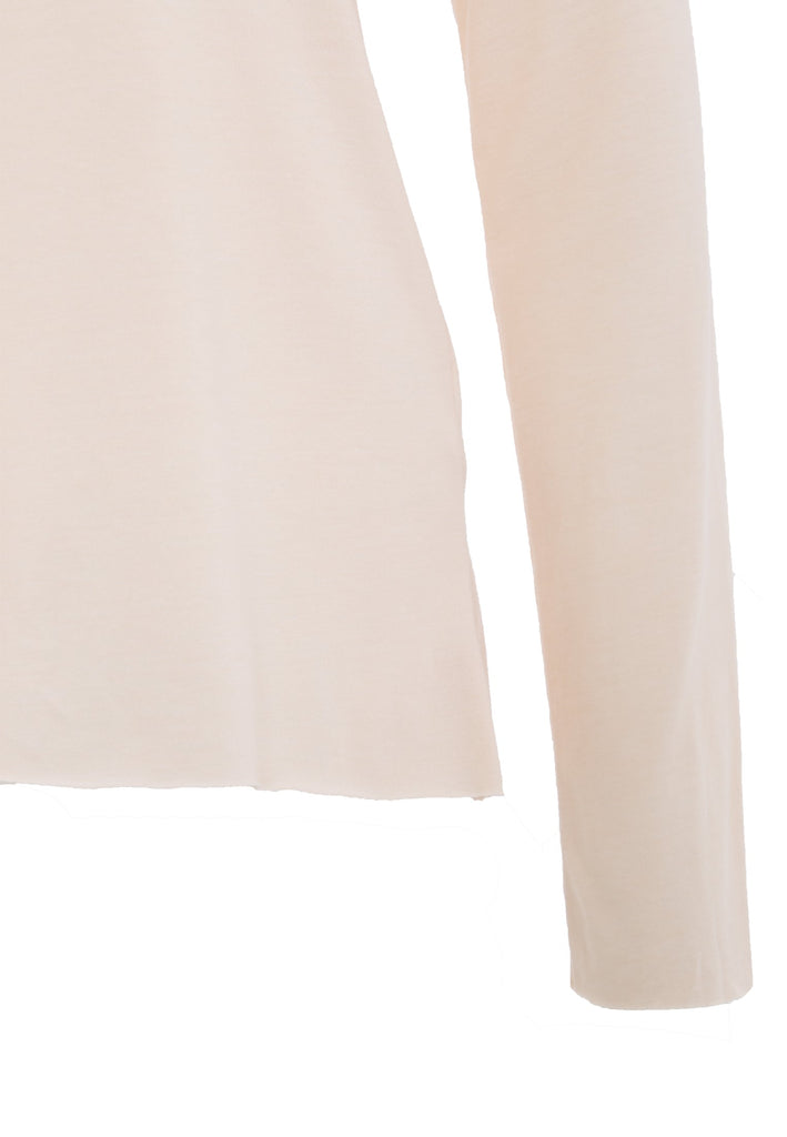 Queen Kerosin Basic Longsleeve mit offenen Abschlüssen und Logo Stickerei Osterangebot