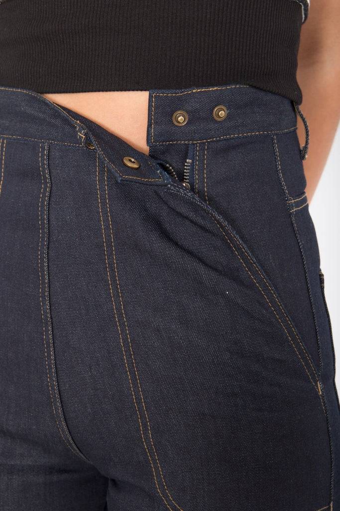 Queen Kerosin Authentic Selvedge Jeans «Red Selvedge» Jubiläumsangebot