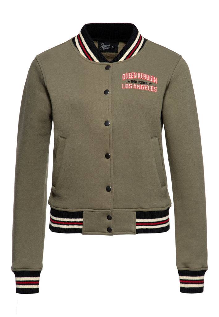 Queen Kerosin College Jacke «Beep Beep» Online Outlet