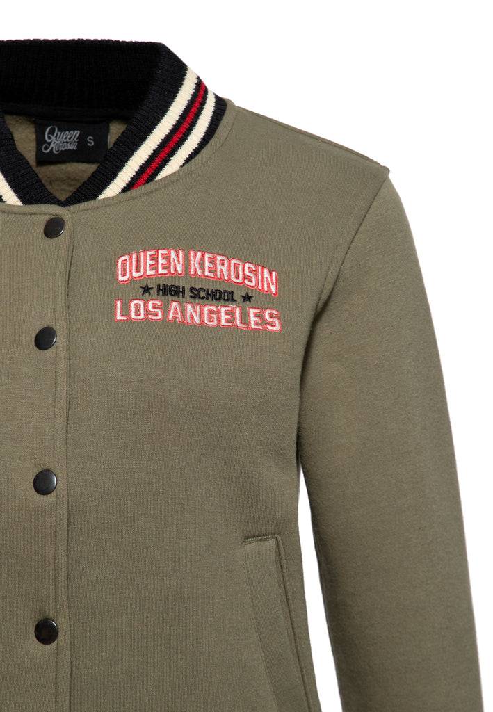 Queen Kerosin College Jacke «Beep Beep» Online Outlet