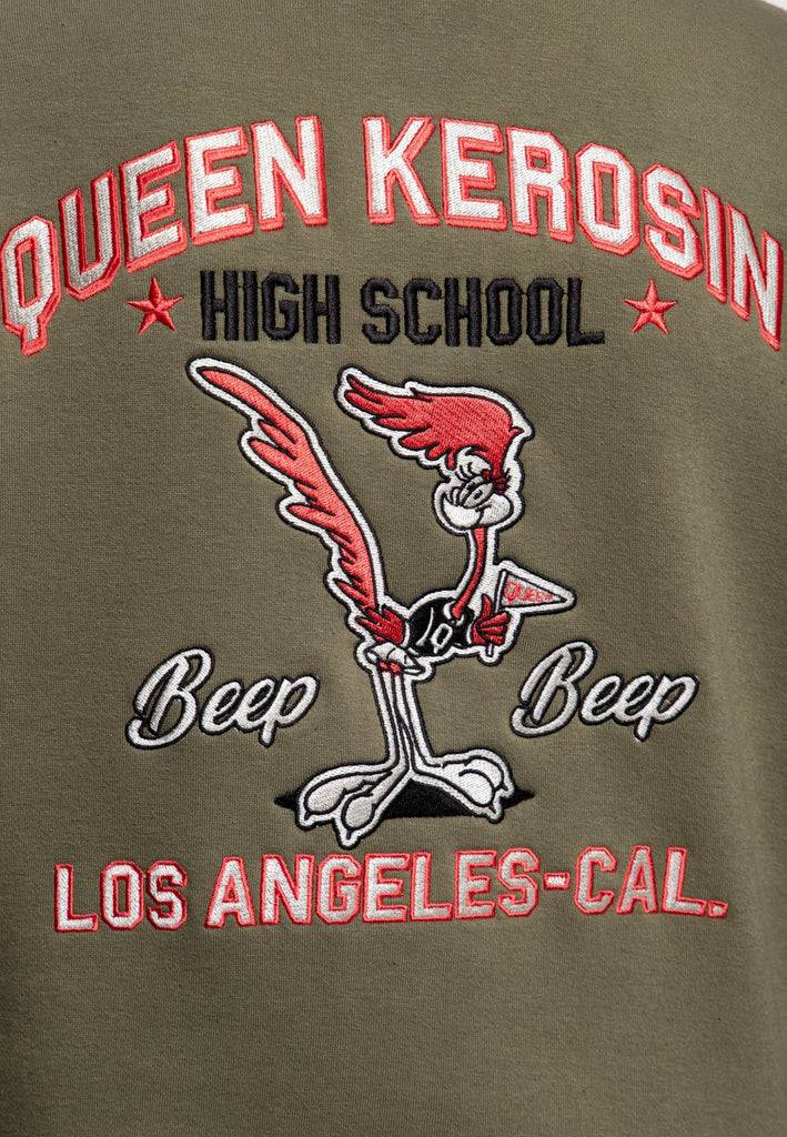 Queen Kerosin College Jacke «Beep Beep» Online Outlet