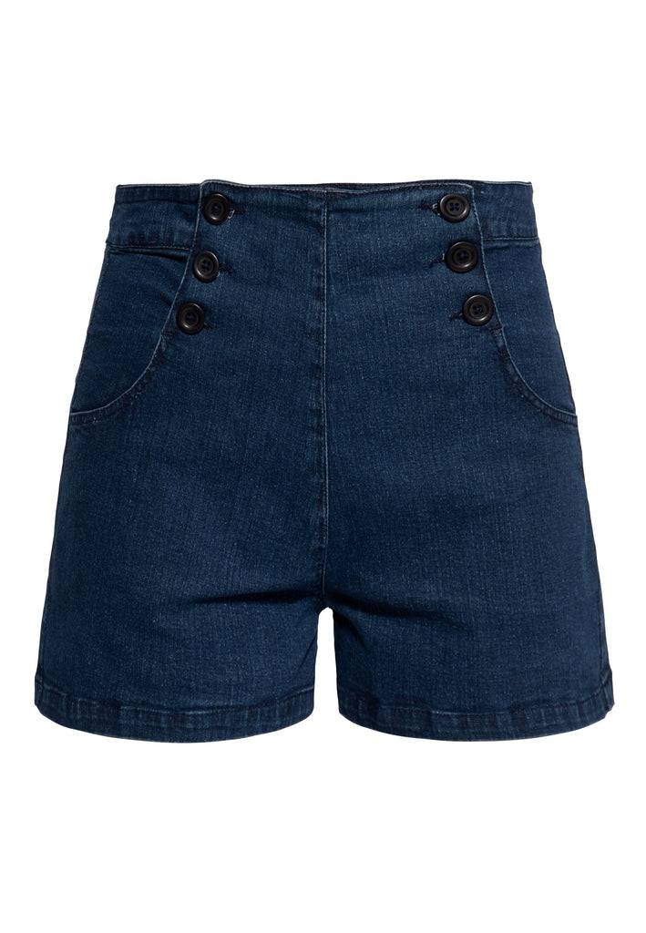 Queen Kerosin Highwaist Shorts «Marlyn» Bestseller