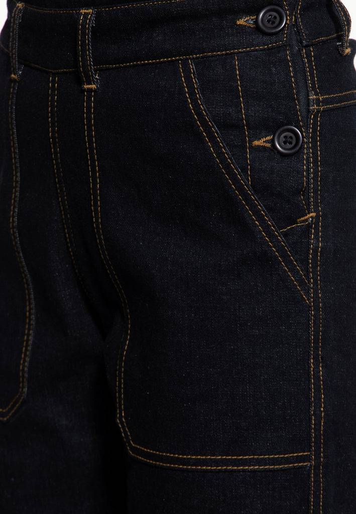 Queen Kerosin Denim Latzhose Saisonale Angebote