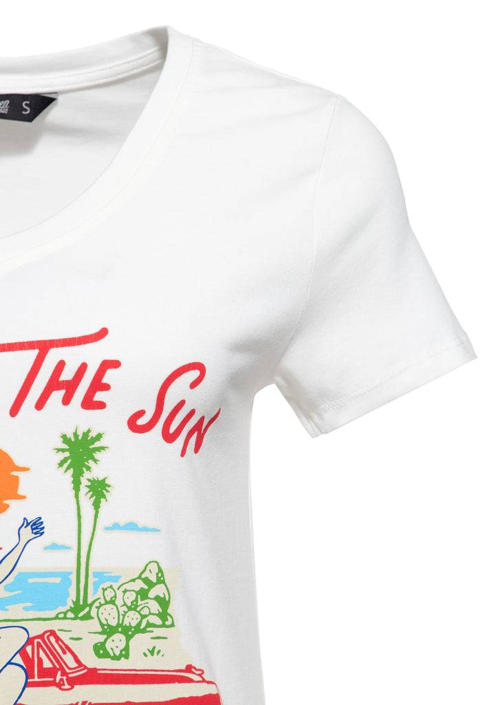 Queen Kerosin T-Shirt «Road To The Sun» Räumungsverkauf