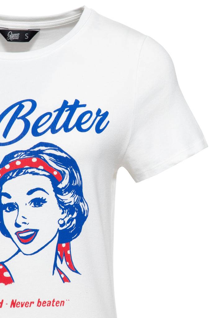 Queen Kerosin T-Shirt «Tastes Better» VIP-Rabatte