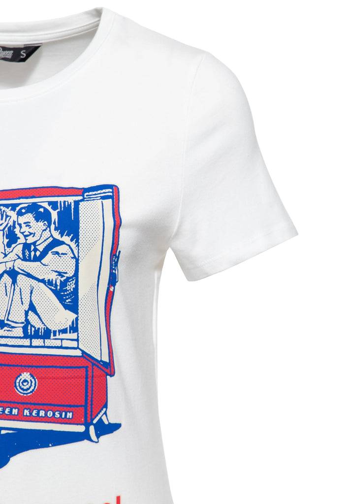 Queen Kerosin T-Shirt «Keep Your Love Cool» Wochenangebot