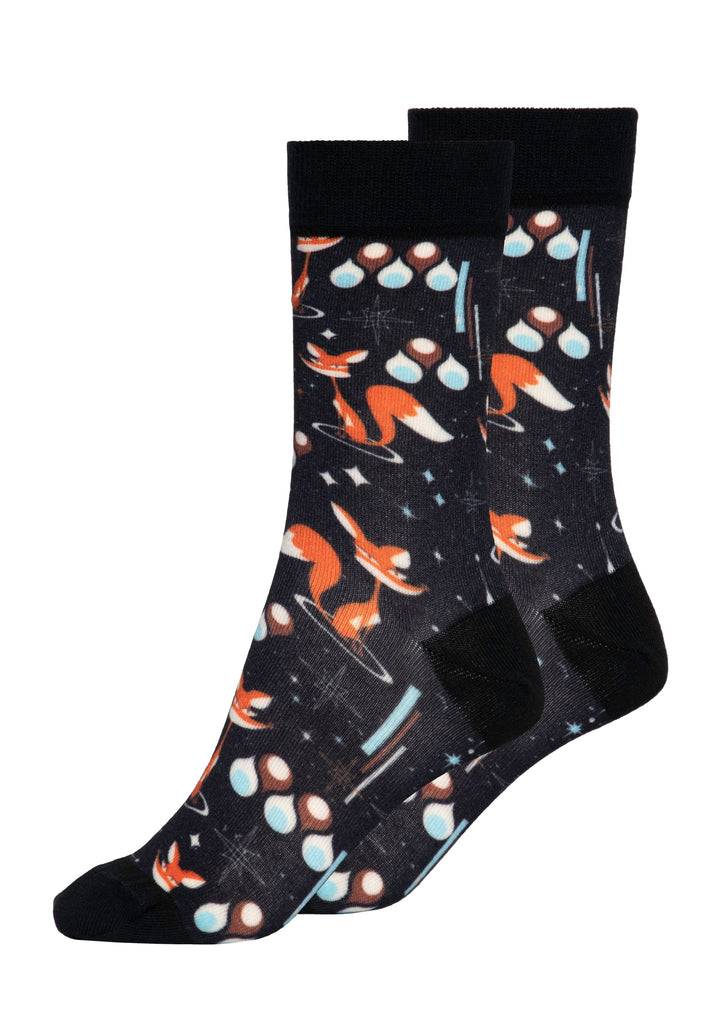 Queen Kerosin Socken «Foxy» Bis zu 50% Rabatt