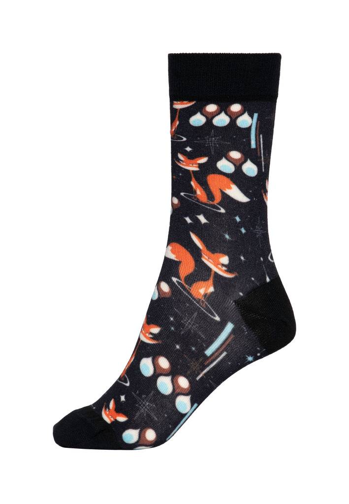 Queen Kerosin Socken «Foxy» Bis zu 50% Rabatt