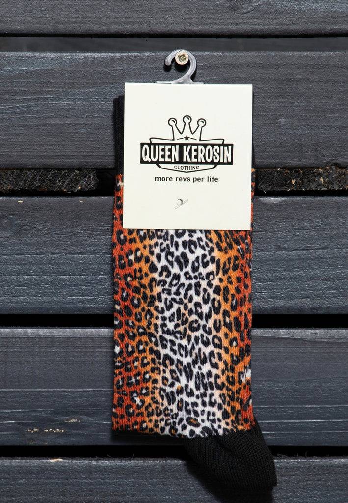 Queen Kerosin Socken «Wild Leo» Bis zu 65% Rabatt