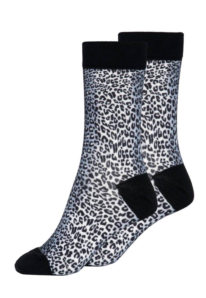Queen Kerosin Socken «Snow Leopard» Sonderangebot der Fabrik
