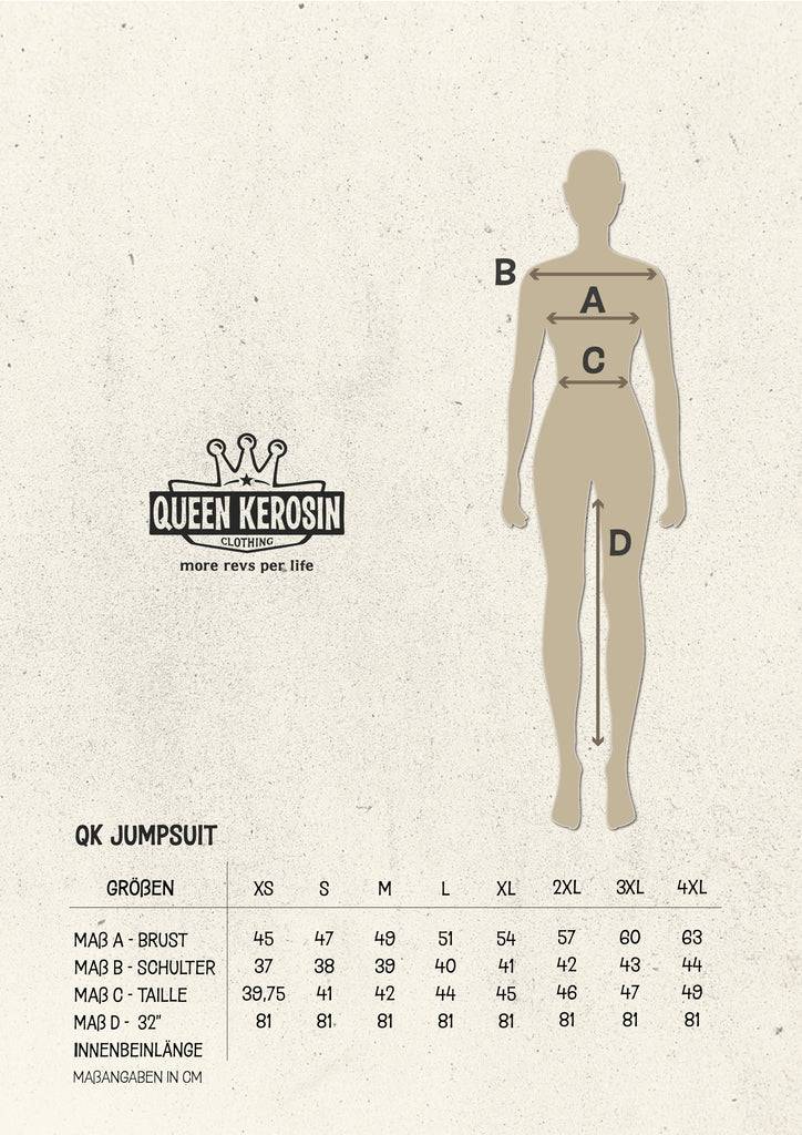 Queen Kerosin Workwear Overall Vierteljährliche Förderung
